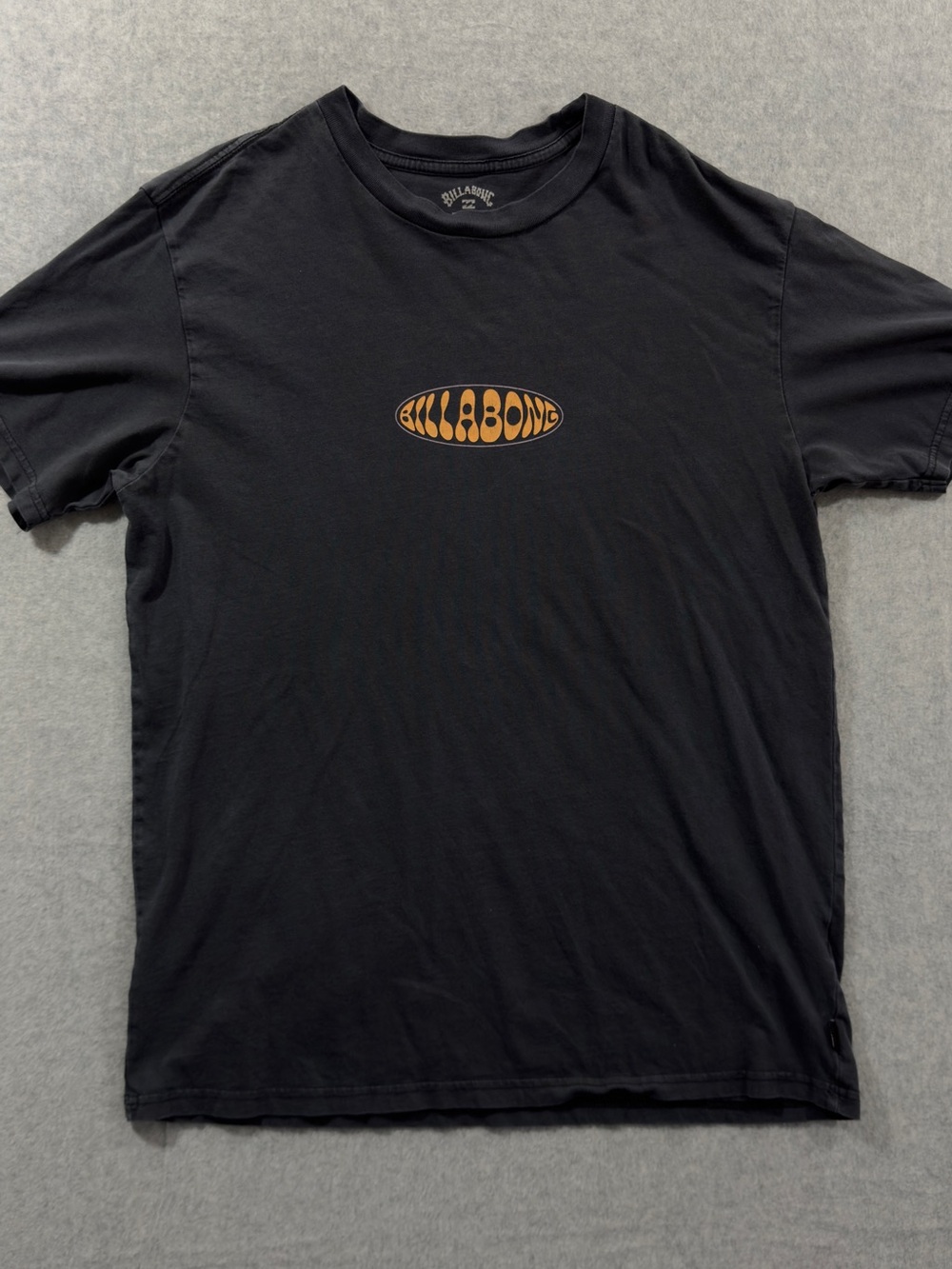Billabong Black 'Into the Void' Graphic Crew Neck T-Shirt